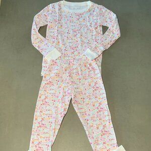 Joy Street x J.Crew Valentine Print Pajama Set | Size 5 | 100% Pima Cotton